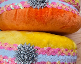 Macaron wreath attachment, cookie decor, macaron party gift