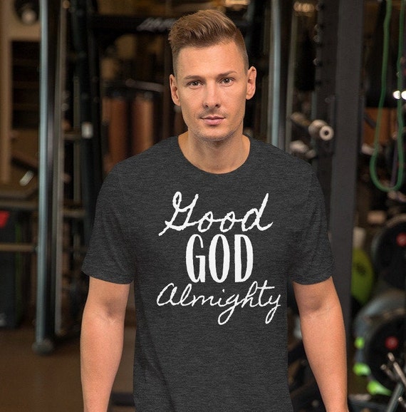 Good God Almighty Christian Tee Song Title David Crowder Etsy