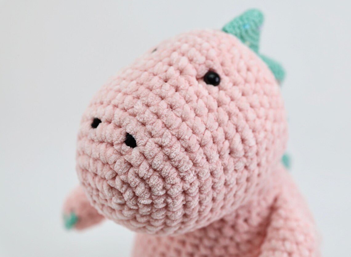 pickle the dinosaur plush by moriah elizabeth