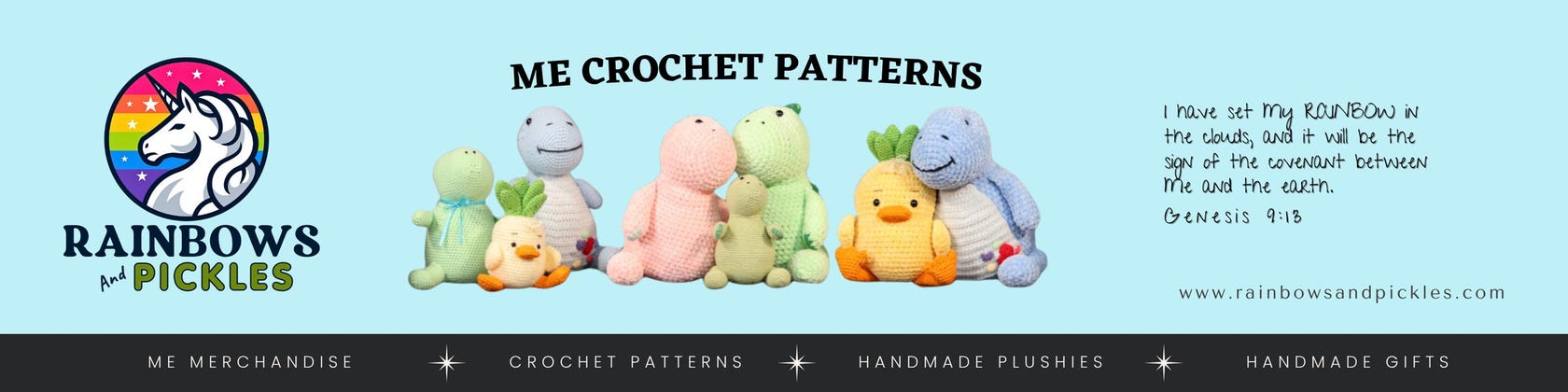 RainbowsAndPickles - Etsy