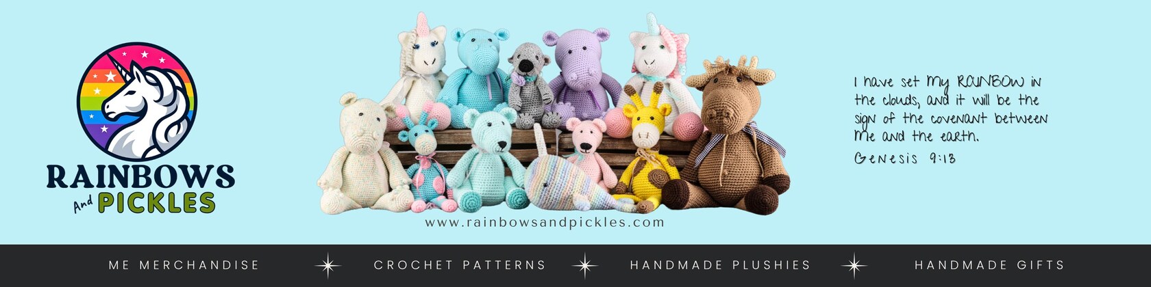 RainbowsAndPickles - Etsy