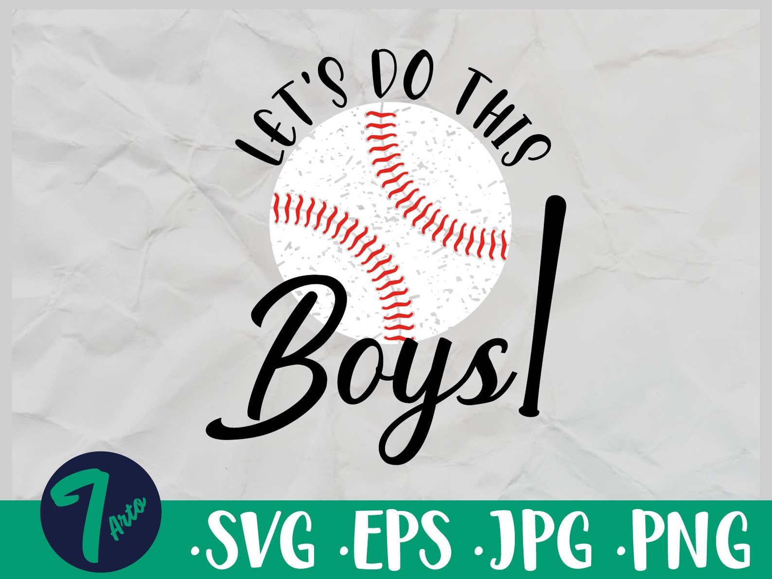 Let's Do This Boys Svg Funny Baseball Svg Baseball Svg Etsy