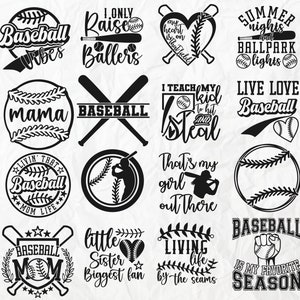 Baseball Svg Bundle, Baseball Quotes svg, Baseball Font svg, Baseball Stitches svg, Baseball Mom, Baseball Heart Svg, Baseball 2025 Svg