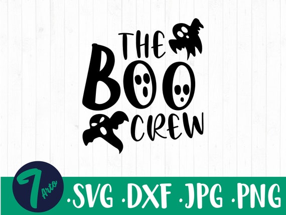 The Boo Crew Svg, Halloween SVG, Boo SVG, The Boo Crew, Little Boo.