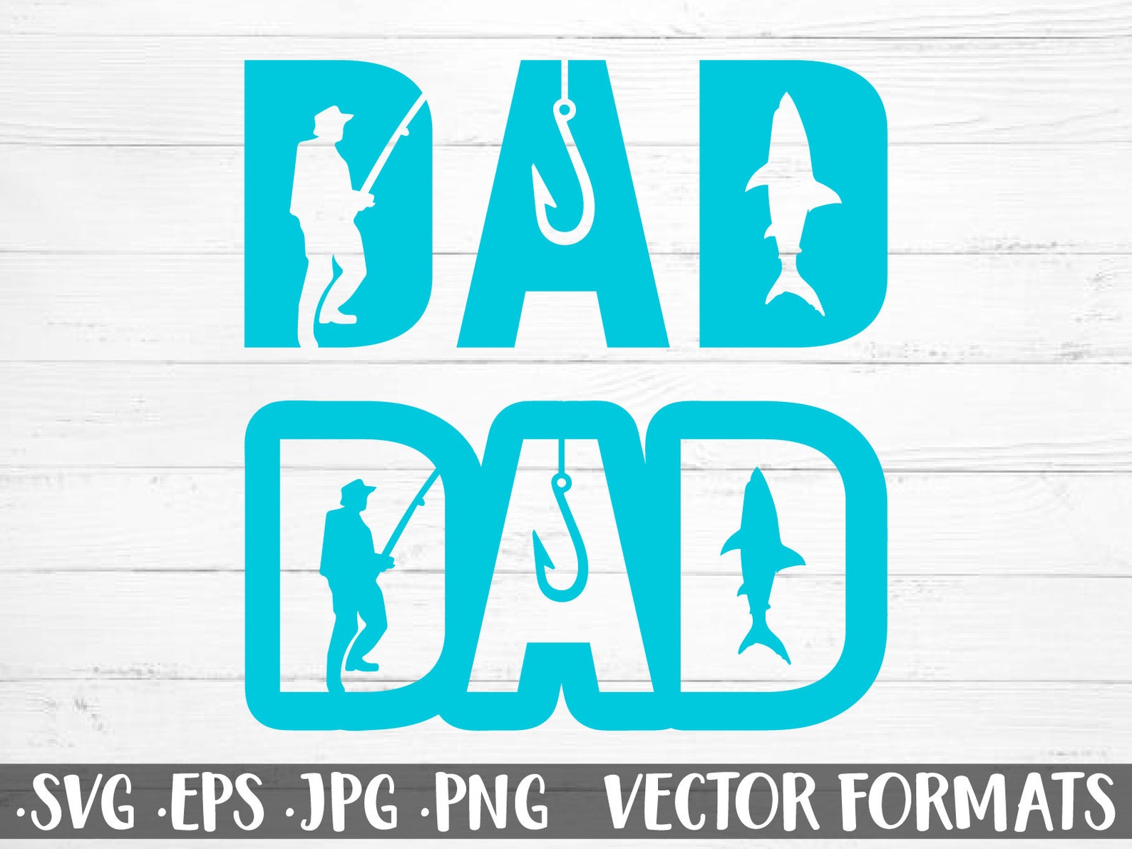 Fishing Dad Svg Dad Svg Fishing Svg Cool Dad Svg Files | Etsy