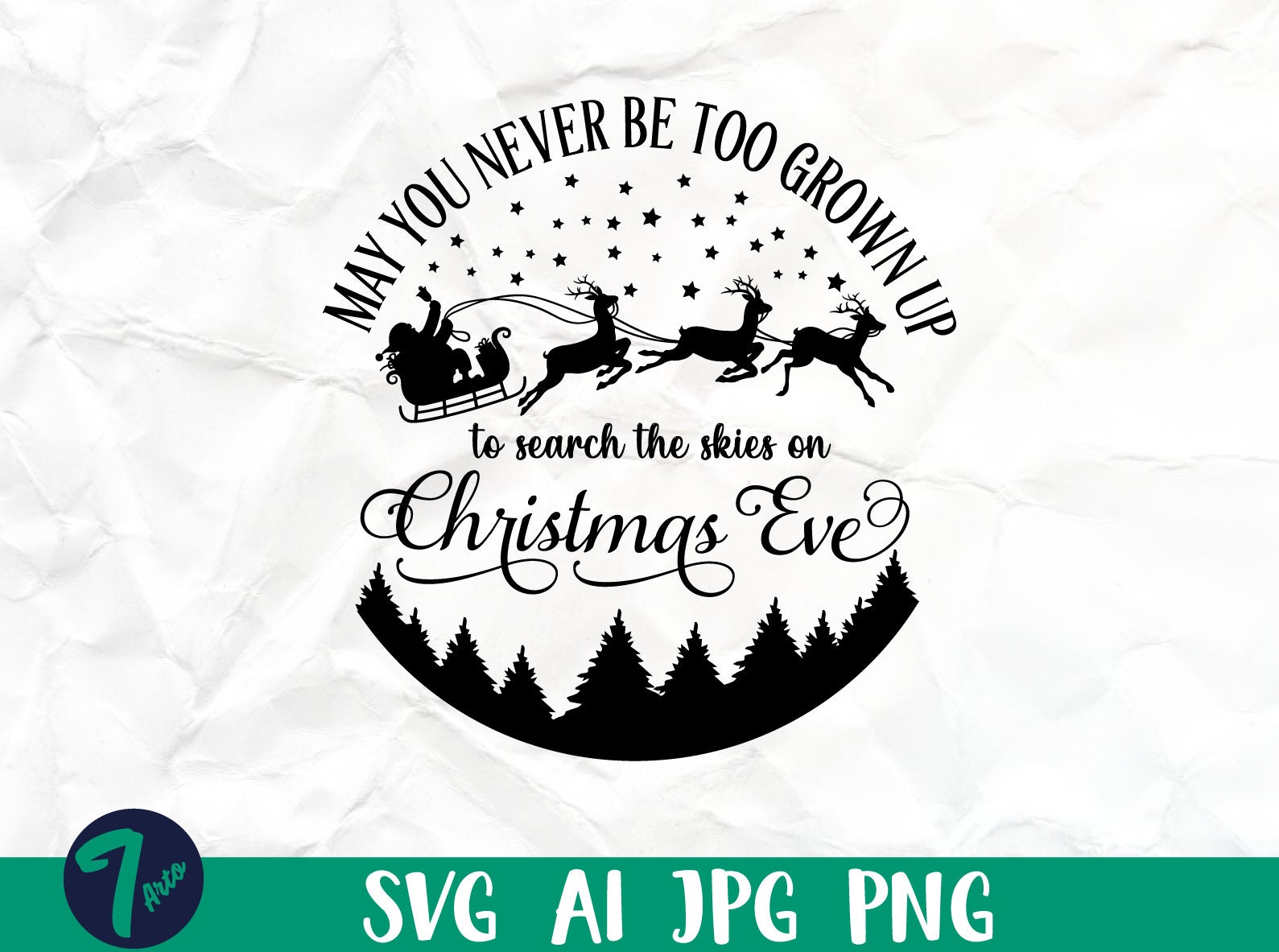 GLOBLELAND Targa in latta con slogan di Natale 12x8 Pollici con scritta in lingua inglese May You Never Be Too Grown Up To Search The Skies On Christmas Eve decorazione da parete