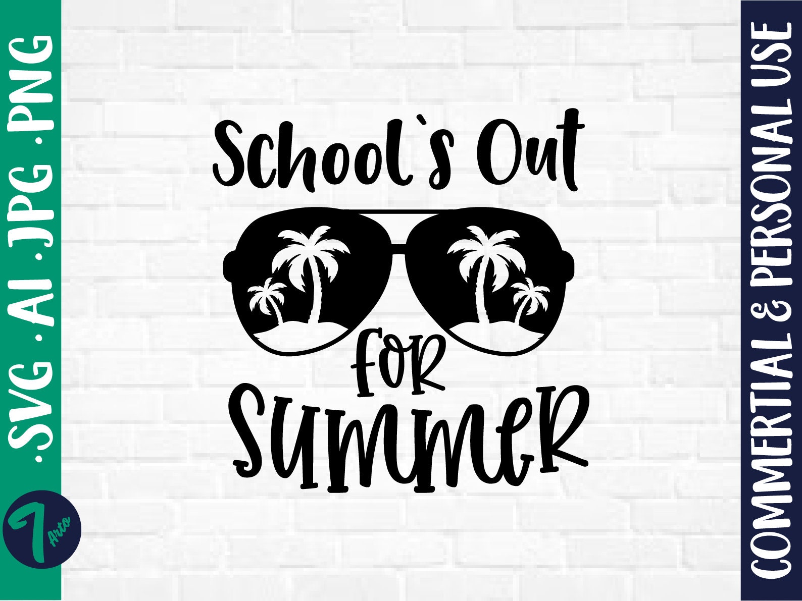 School's Out for Summer Svg Vacation Svg Summer Svg 