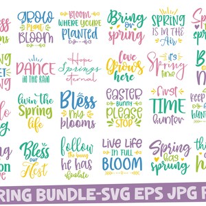Spring svg bundle, Easter 2025 svg , Hello Spring Svg, Spring Is Here Svg, Spring Png, Welcome Spring Svg ,Spring Sign Svg, Spring Shirt Svg