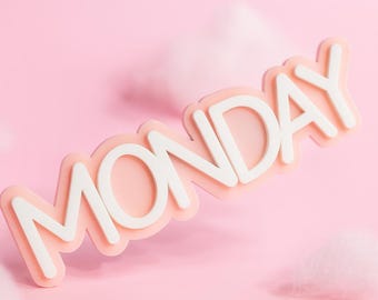Days of the Week Acrylic Magnets: Teacher Classroom Decor