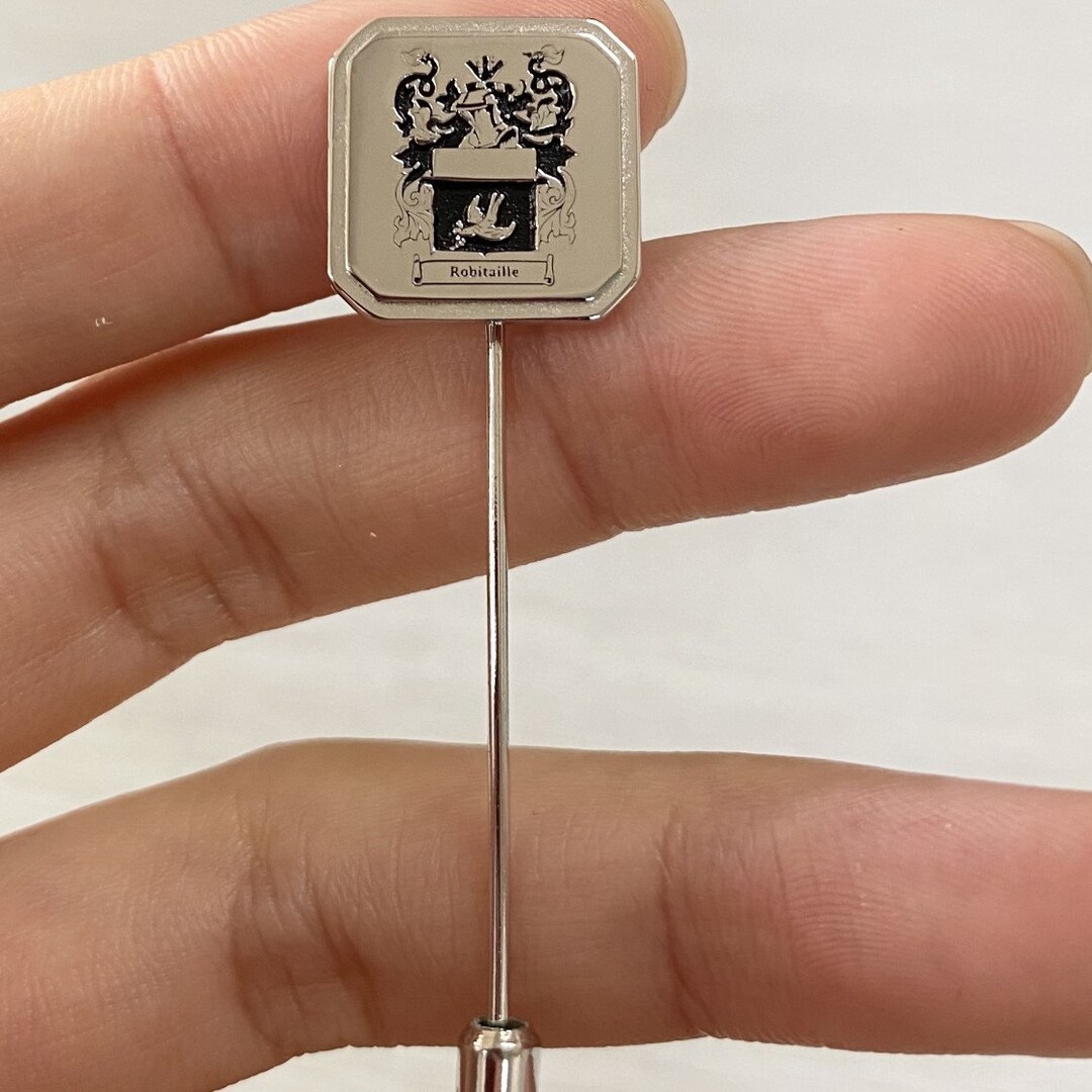 Customized Logo Lapel Pin Family Crest Lapel Pin Coat of Etsy UK