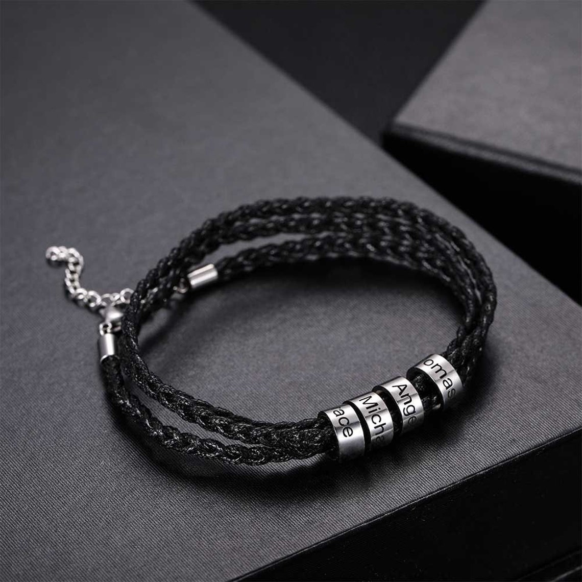 Engraved Men's Bracelet Men Stylish Stainless Steel Etsy Engraved Men's Bracelet Men Stylish Stainless Steel Etsy