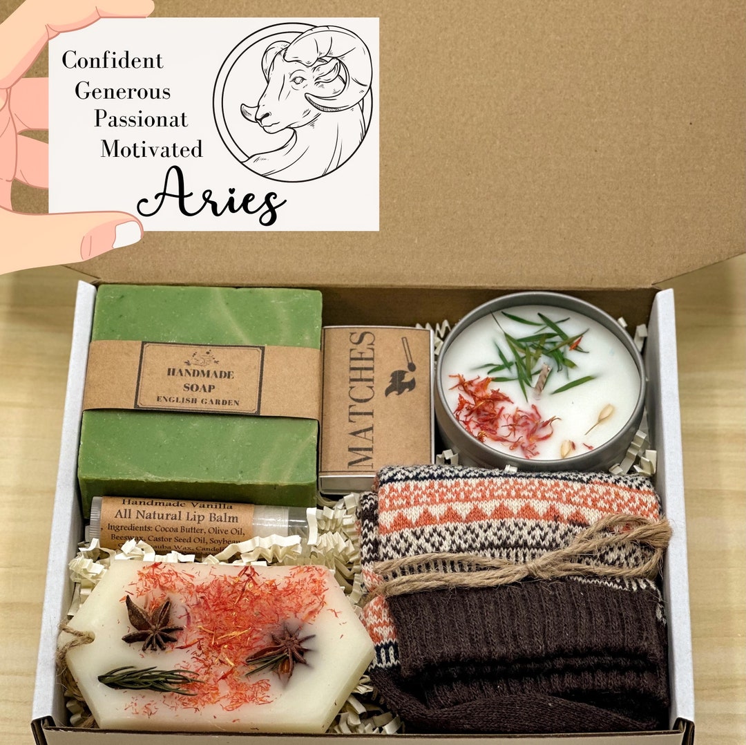 Personalized Aries Gift Box, Aries Gifts, Zodiac Birthday Gifts, Aries ...