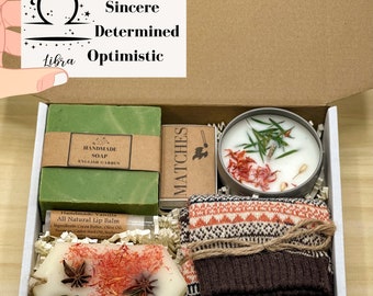Personalized Libra Spa Gift Box, Zodiac Birthday Gifts For Women, Spa Gift Box, Astrology Gift for Best Friend, Libra Self Care Kit, Libra