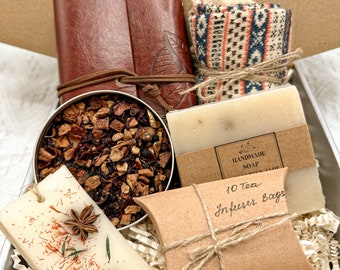 Cozy Care Package, Holidays Gift Box, Coworker Gift Set, Corporate Gift Basket, Hygge Gift Idea, Thinking of You Care Package, Gift for Her