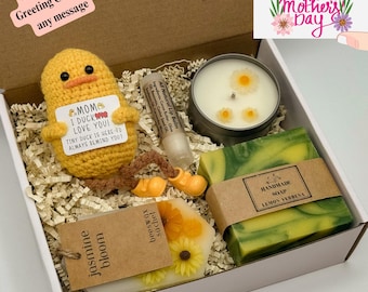 Mother Gift Box, Daughter to Mother Gift, Self Care Gift for Mom, For Mother Gift Set Gift Basket, Care Package For Mom, Mom Birthday