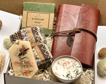 Hygge Geschenkbox für Sie, Geschenkbox für Sie, Self Care Geschenkset, Geschenkbox für Freund, gemütliche Geschenkbox, gemütliches Pflegepaket, Geschenkbox für Frauen