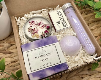 Happy Birthday Gift Box, Personalized Birthday Gift Set, Birthday Gift Box For Women, Birthday Care Package, Gift Basket for Her, Self Care