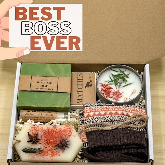Boss Day Gift Box Best Boss Ever Gift Boss Babe Gift Box Gift Box for Boss Christmas Boss Gifts Boss Gift Basket Best Boss Gift Idea Etsy