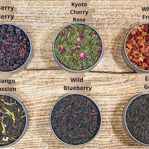 Loose Leaf Tea, Tea Lover Gift, Mix and Match Teas, Organic Teas, Loose Tea