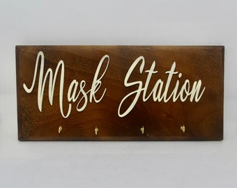 Mask Station Wall Hanger