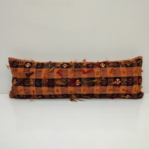 Ethnic Lumbar Cover, 12x36 Boho Pillow, Pillow Sham, Turkish Vintage Pillow, Lumbar Pillow, Kilim Lumbar Cover, Throw Pillow, ITALY, UM907