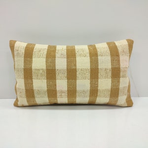 turkish pillow, kilim pillow cover, decorative pillow, bohemian pillow, pillow cover, lumbar pillow, handmade pillow, kilim pillows, OE249