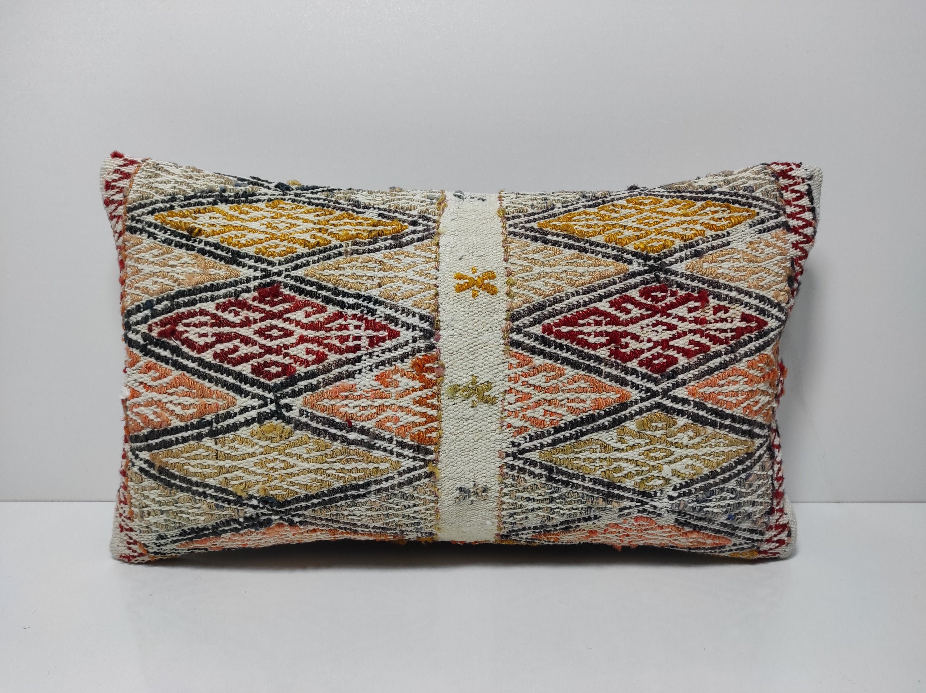 Pillow,Kilim Pillow Cover 12x36,Throw Pillow,Decor,indoor Pillow,Handmade Pillow,Oriental Pillow,Embroidered Pillow 14 Pillow,Kilim Pillow Cover 12x36,Throw Pillow,Decor,indoor Pillow,Handmade Pillow,Oriental Pillow,Embroidered Pillow 14