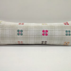 12x36 Floor Cushion, Decorative Pillow, Handwoven Anatolian Pillow, Turkish Kilim Pillow, Home Decor, Sofa Pillow, Bohoemian,UK, USA, UM1022