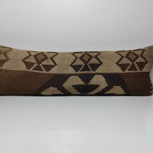 12x36 Bohemian Pillow,Decorative Kilim Pillow, Cushion Cover,Throw Pillow,12x36 Bohemian Kilim Pillow,Turkish Kilim Pillow,UK,CANADA,UM414