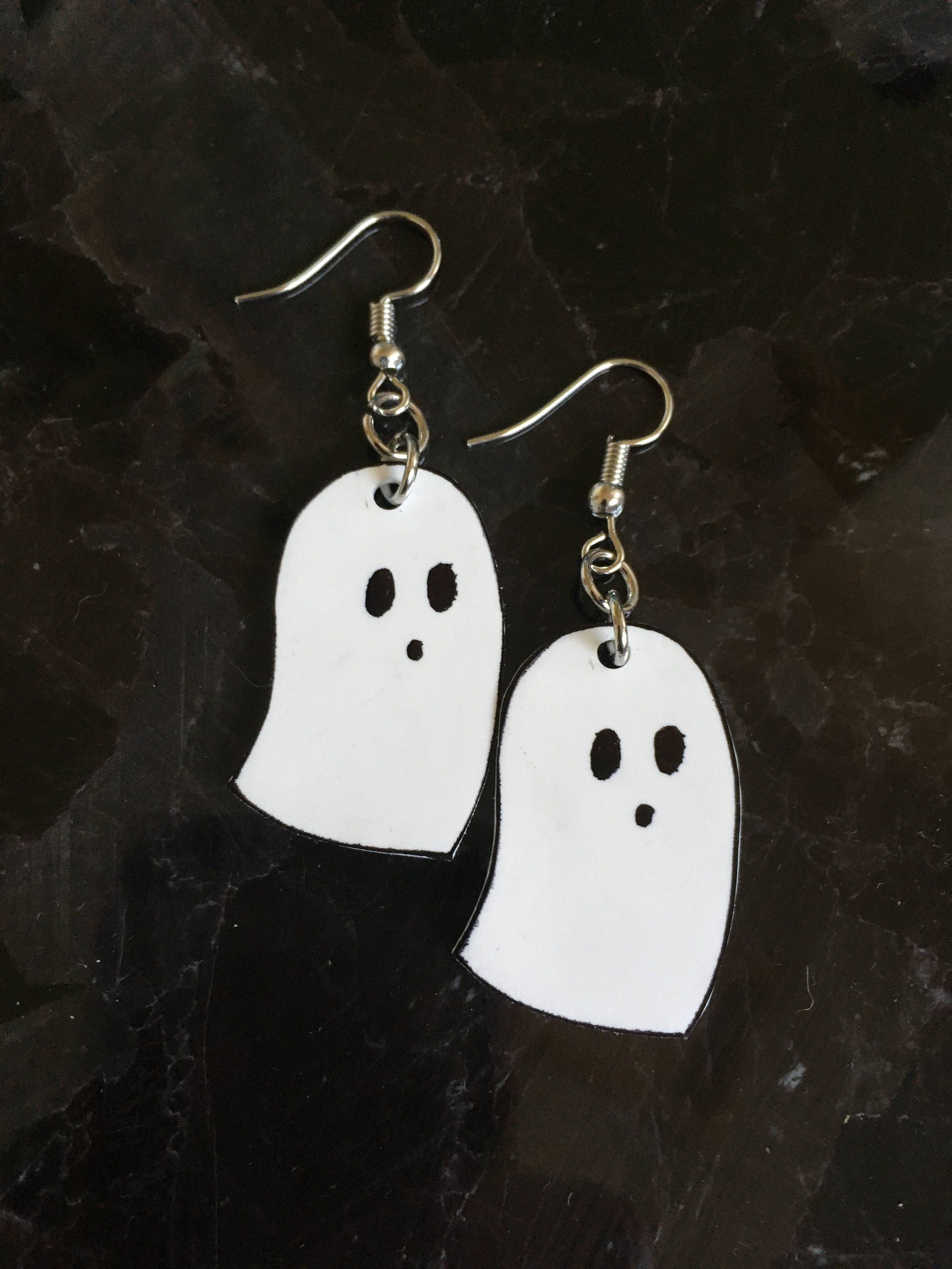 Ghost Earrings Etsy