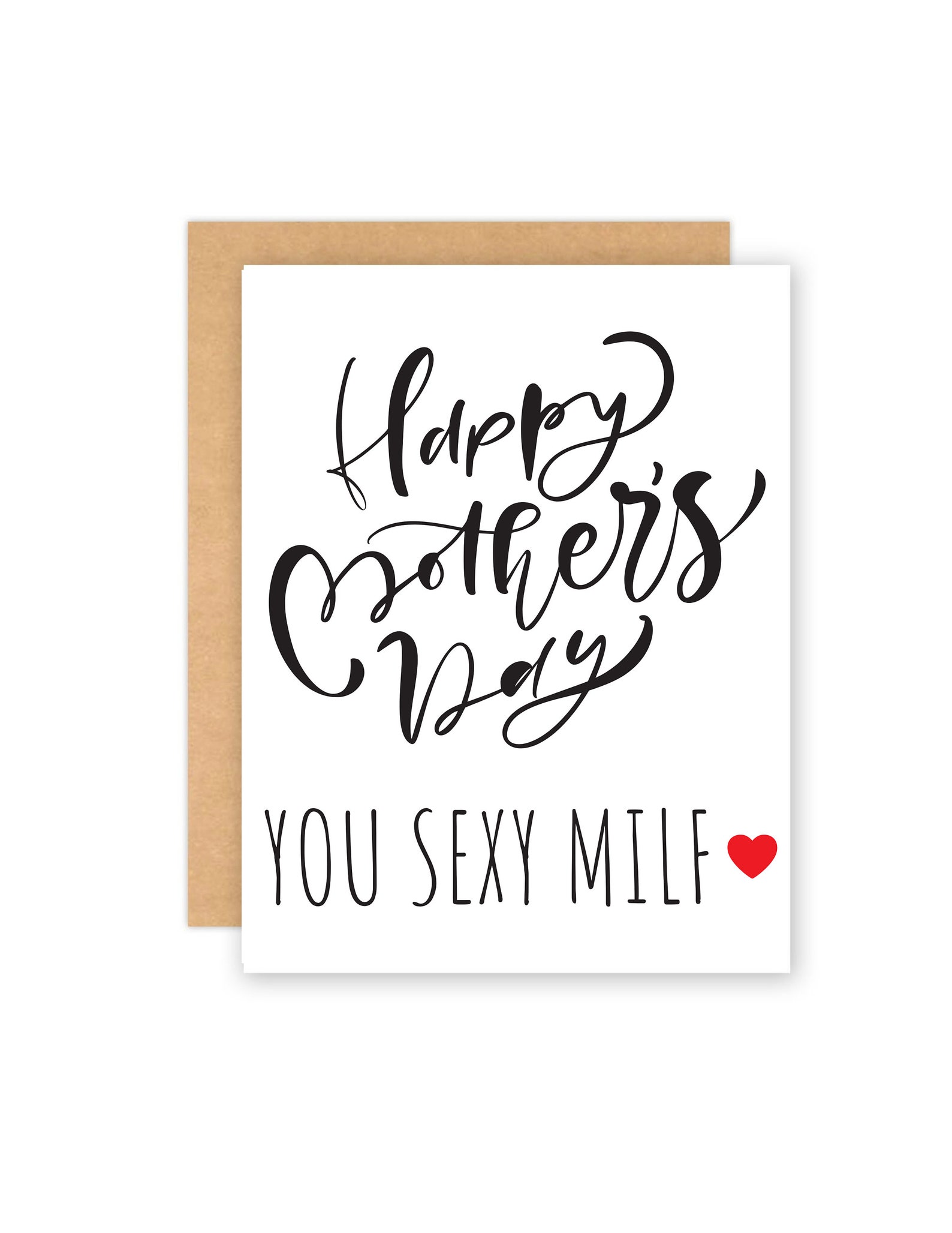 Happy Mother's Day MILF Card Funny Mother's Day Card Dirty Mother's Day ...