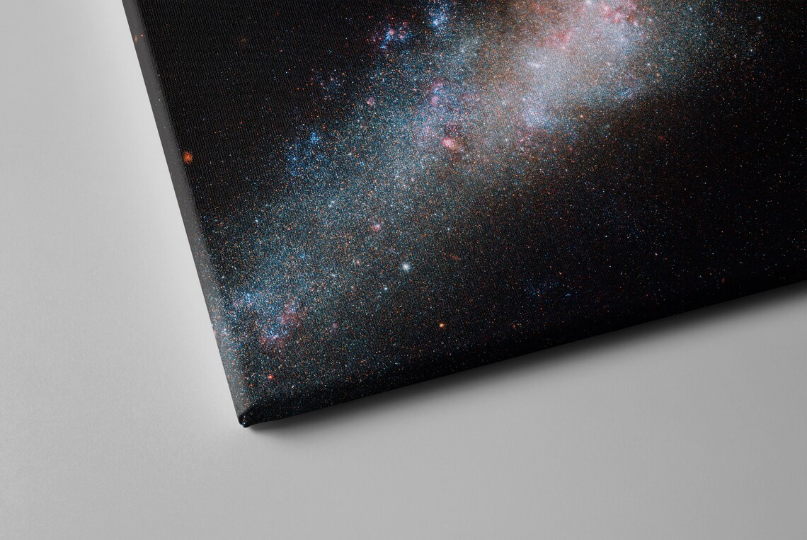 NGC 4656 Hockey Stick Galaxy Space Canvas Nebula and | Etsy