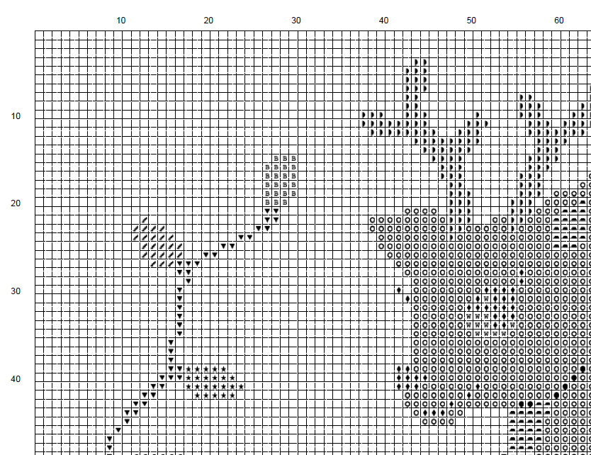 Christmas Reindeer Cross Stitch Pattern PDF, Holiday Light Wreath ...
