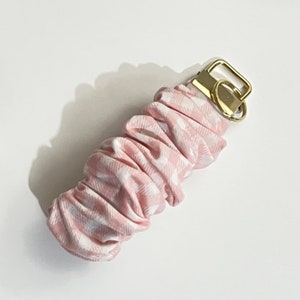 Llavero pulsera/llavero Scrunchie/llavero de tela/llavero llavero/llavero llavero/llavero pulsera/llavero/regalo para ella/