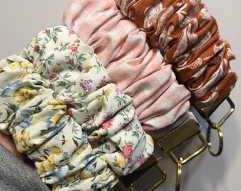 Cute Keychain Wristlet |Scrunchie Keychain |Fabric Keychain| Key Fob Wristlet| Keychain Fob|Keychain Wristlet| Key Holder| Gift for Her