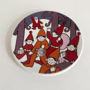 アラビア JULKORT クリスマス ミニプレート MOTIV3 アラビア JULKORT