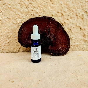REISHI FUNGAL ESSENCE Artesanía del alma, Trabajo de sueños, Chakra raíz, Curación de traumas, Renacimiento, Respiración, Remedio vibratorio