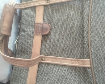 Vintage Hartmann 3 Compartment Overnight Bag
