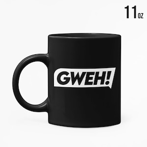 Jamaicaanse patois &#39;Gweh!&#39; Mok: grappig cultuurcadeau