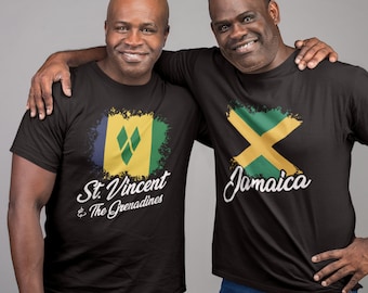 West Indian Islands, Jamaican Culture, Caribbean, Unisex T-Shirt, Jamaican T shirt, Islands, Jamaican Shirt, Gift, West Indian, Bajan, Trini