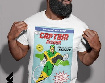 Jamaican Flag, Jamaican Patois, Superhero, Comic Book, Jamaican T shirt, Gift For Jamaicans, Jamaican Slogan, Funny T Shirts, Jamaican Tee
