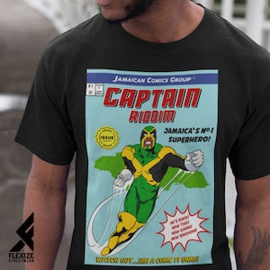 Jamaican Flag, Jamaican Patois, Superhero, Comic Book, Jamaican T shirt, Gift For Jamaicans, Jamaican Slogan, Funny T Shirts, Jamaican Tee Black