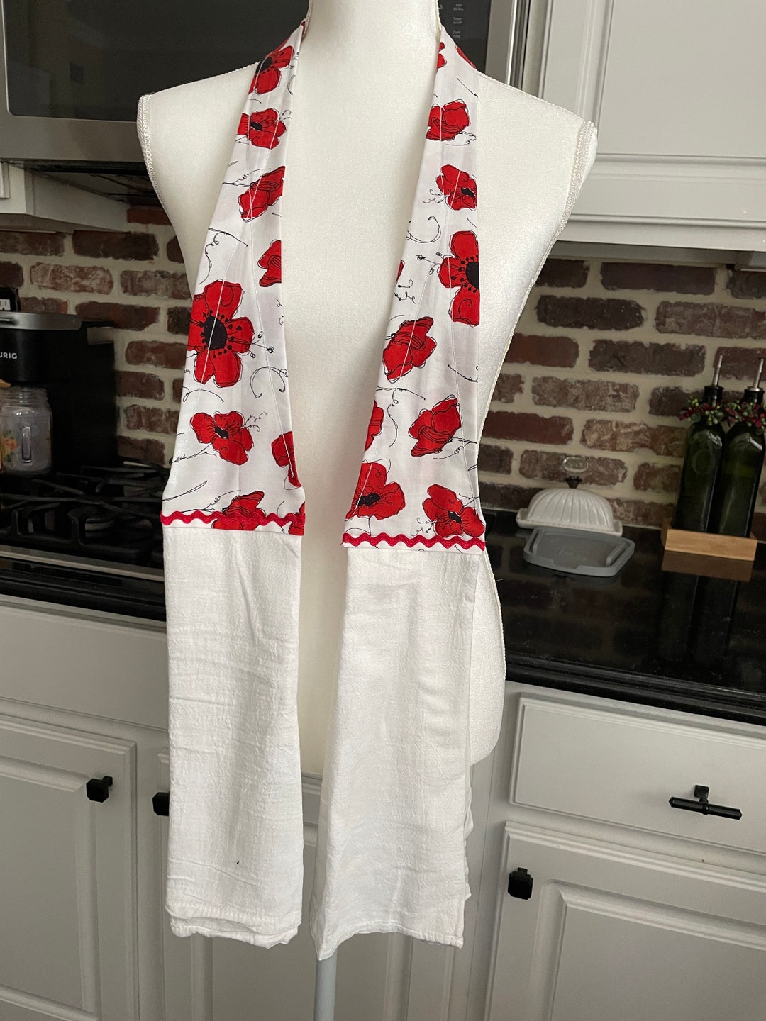 Towel Boa Kitchen Towel Boa Kitchen Towel Scarf Kitchen Etsy