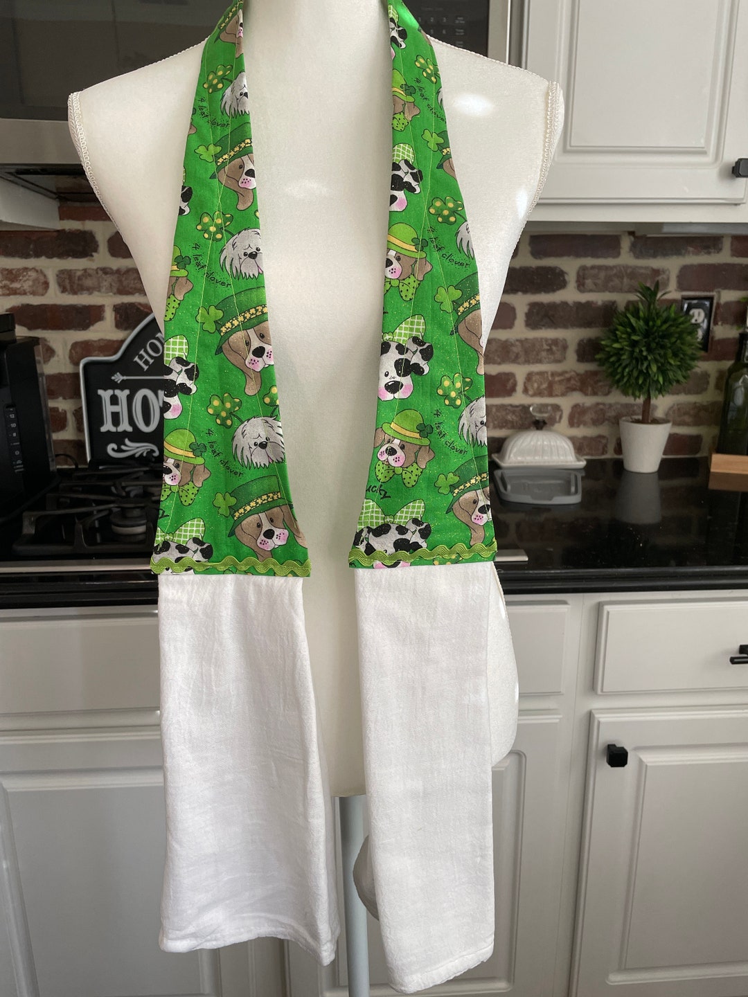 Towel Boa Kitchen Towel Boa Kitchen Towel Scarf Bakers St. Etsy