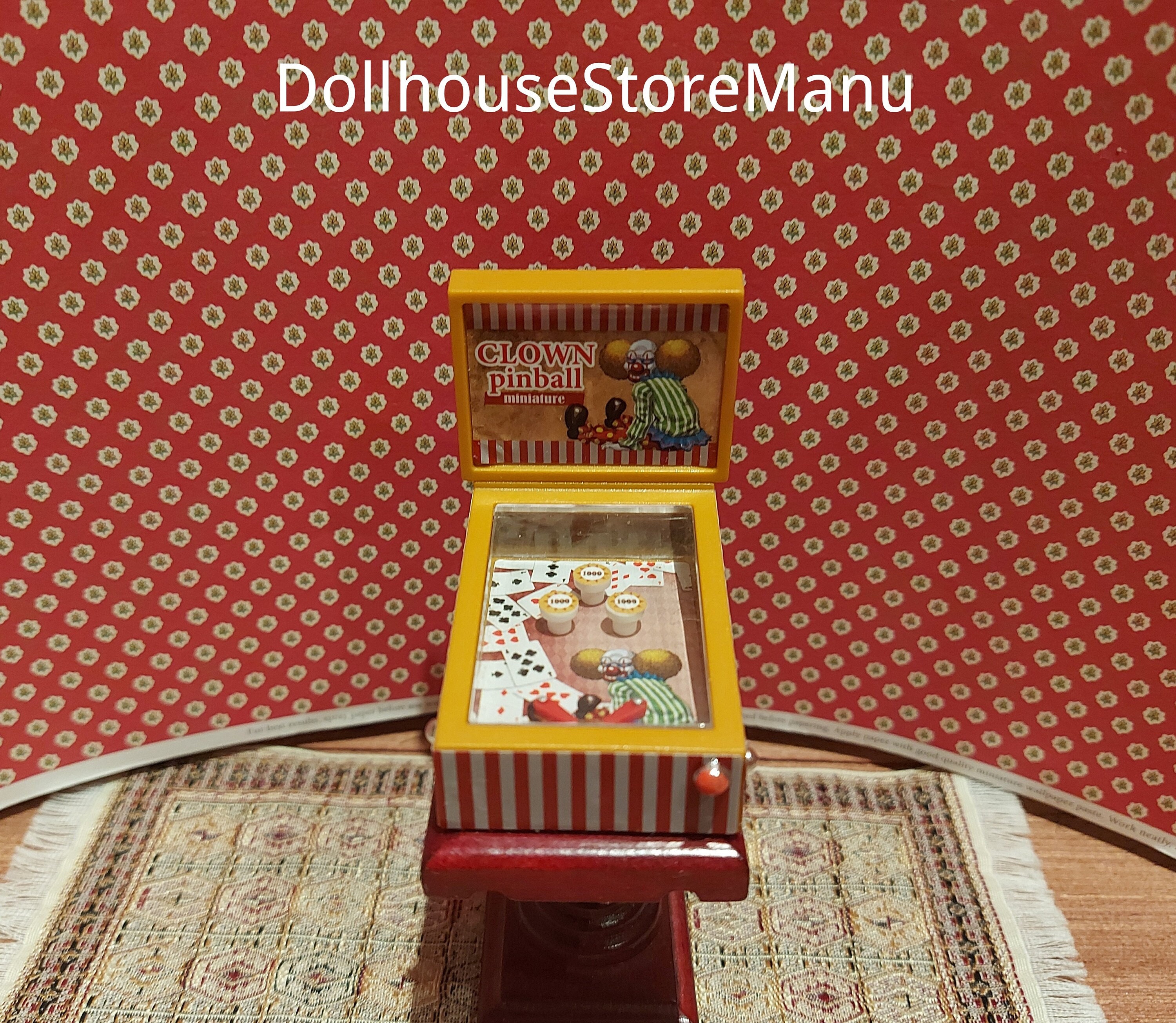 Miniatura Pinball Colecionável Rally Taito Escala 1/12 - EV