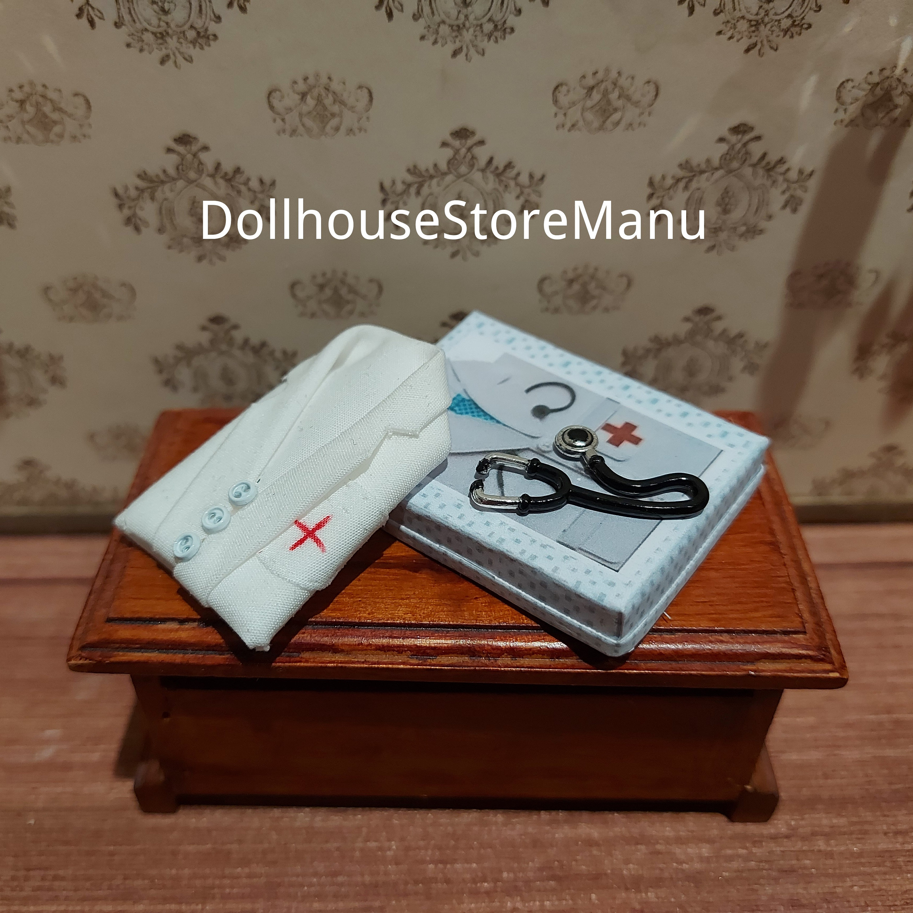 Miniature Per Case Delle Bambole In Scala 1:12, Vintage, Medicina, Farmacia, Vetreria M29 - Italia - Foto 2