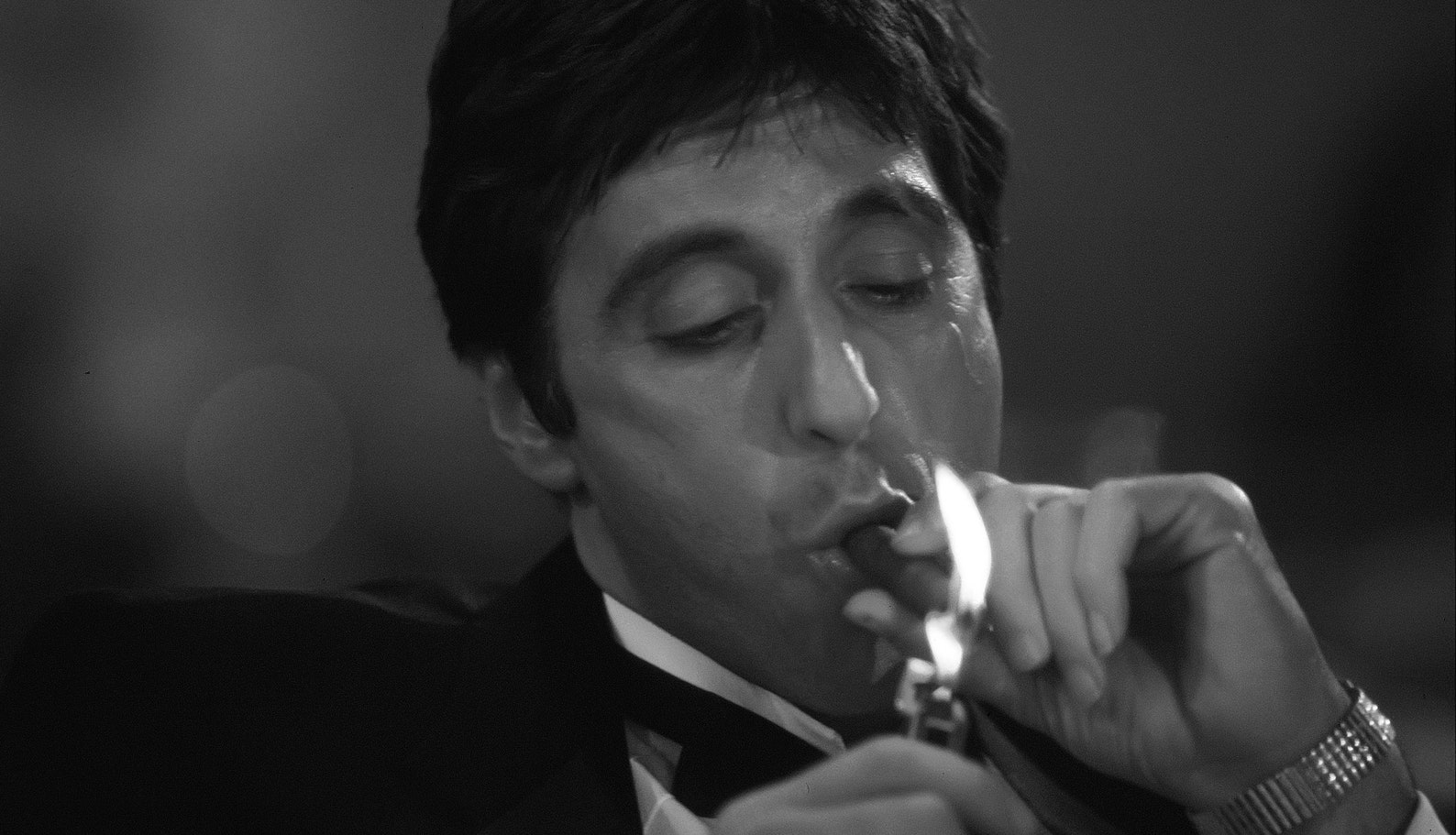 Al Pacino As Tony Montana Movie Film Poster Black/White | Etsy