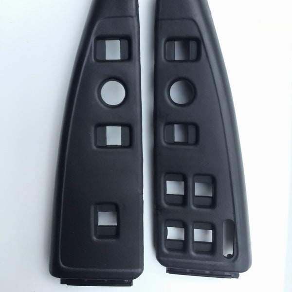 Caprice Impala SS Roadmaster 91-96 Power Window Seat Switch Panels Bezels Housing, Blank Black, NEW!