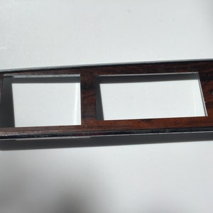 GM Aftermarket Seat & Window Driver Switch Panel Bezel Door Woodgrain, NEW!