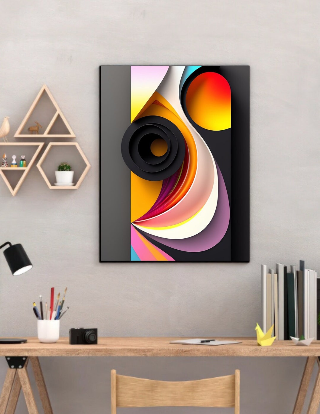 Digital Printable Abstract Contemporary Wall Art Decor, Digital Print ...